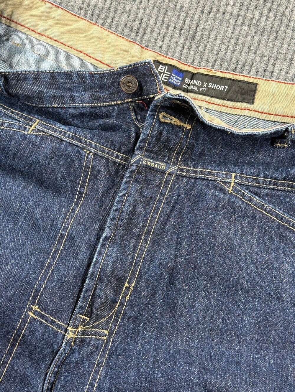 Marithe Francois Girbaud Brand-X Denim Shorts Men 38 Original Fit Vintage Y2K